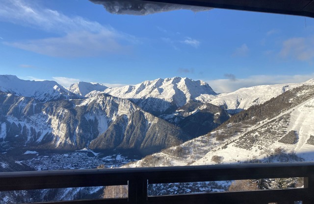 3 rooms flat -6 sleeps in Alpe d'Huez 1850m - Very beautiful released sight