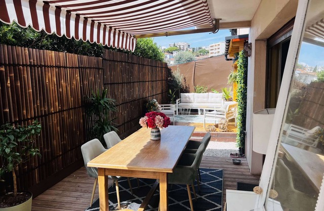 3 rooms Garden level, close to beaches