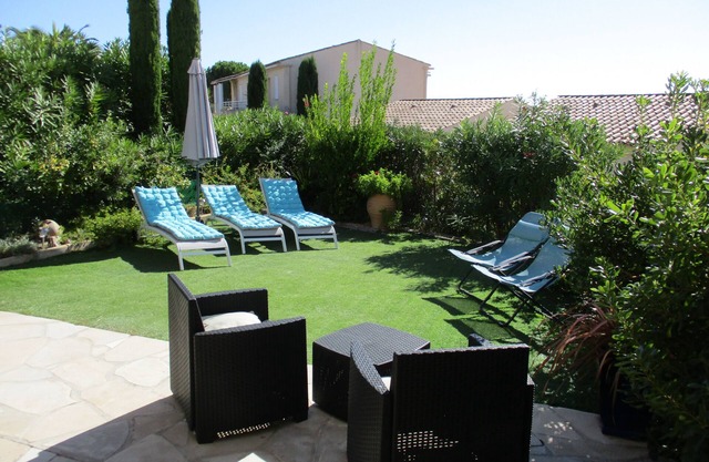 3P RDJ air-conditioned apartment in residence with swimming pool and tennis court in St Aygulf