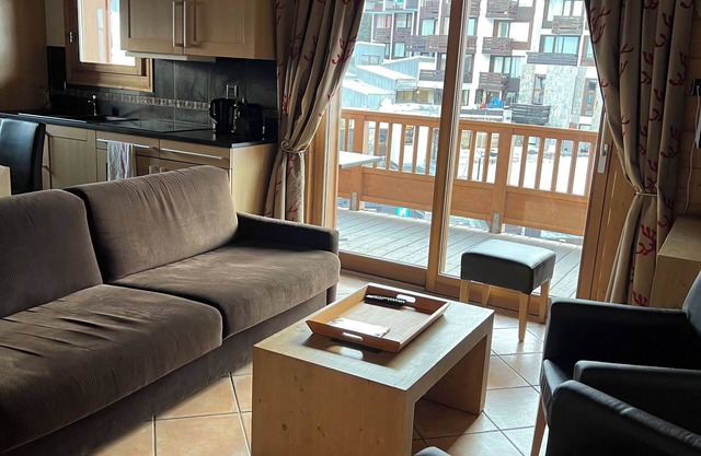 4-room apartment in Tignes Val Claret at the foot of the slopes