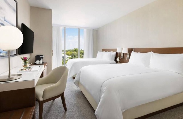 4x Double Queen Room at The Altair Hotel Bay Harbor Miami