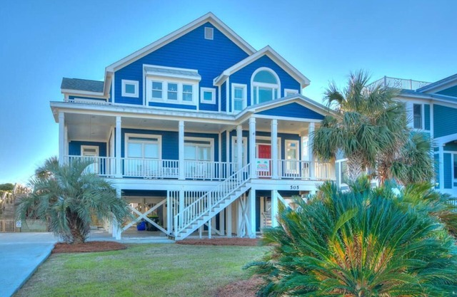 5BR/4.5BA Home - Oceanfront, Pool, Elevator, Ocean/ICW Views, Sleeps 10