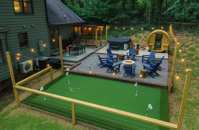 6 Br Sleeps 20 I Sauna Theater Putt Putt Hot Tub