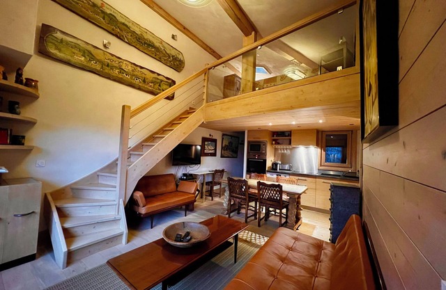 A breathtaking view of Mont Blanc. Ideal for vacations.