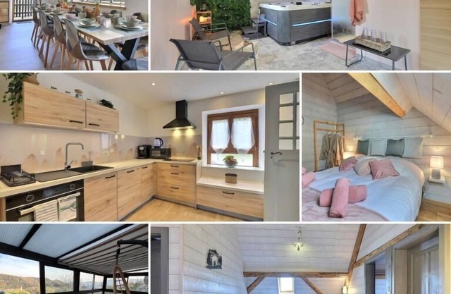 A bucolic setting, surrounded by mountains with panoramic views.
