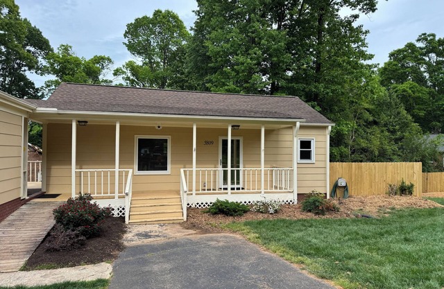 A cozy “Guest House” bungalow in charming Charlotte.