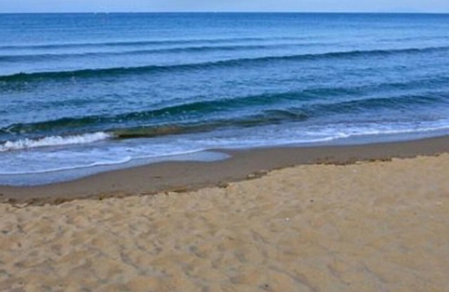 A few steps from the sea