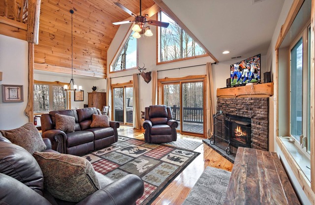 A-Frame Cabin Atop Beech Mountain