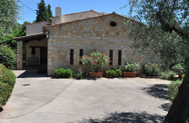 A spacious, beautiful villa enjoying a large garden, privacy and great views