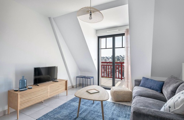 A stay in front of the great beach of Pléneuf