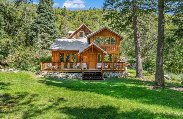 Above It All - Serene Forest Setting, Backs to Stream, Flat Backyard, Updated