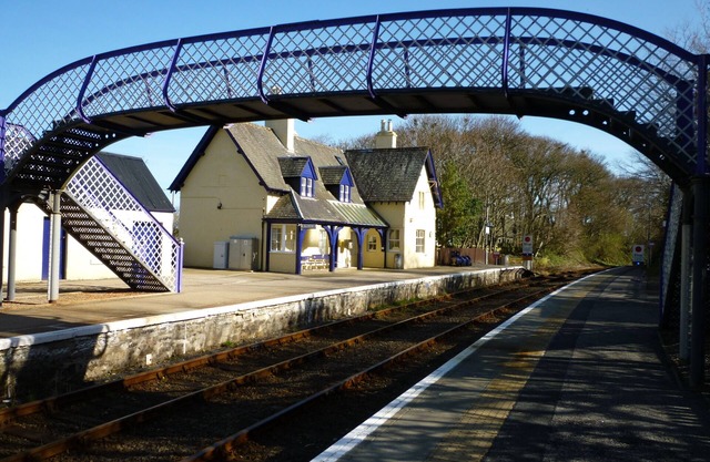 Accommodation on a working railway station