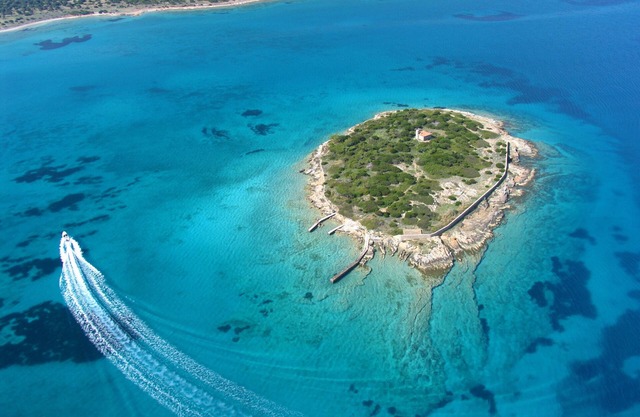 Aeolon Cycladic Private Island Luxury Retreat with Private Beach, Boat and chef