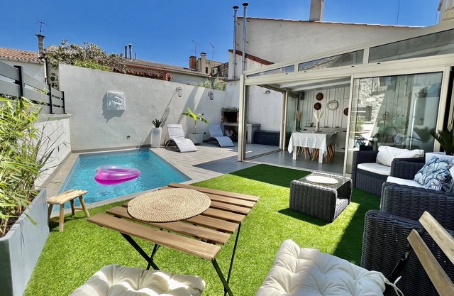 Agréable Maison Avec Piscine Chauffée Pour vos Vacances
