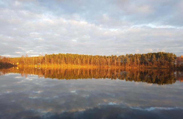 Agro Breza domek nad samym jeziorem- sauna ogrodowa
