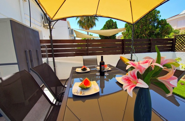 Amazing peaceful location, surrounded by palm trees and just 200 meters from the beach!