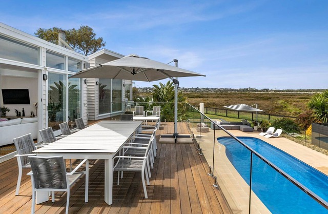 "Anna Cara" resort style living with expansive estuary views.