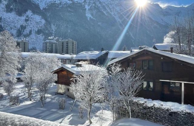 Apartament z widokiem na Mt Blanc