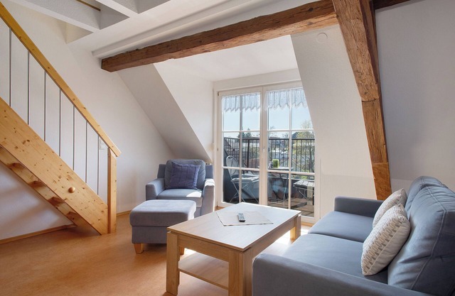 Apartment '3, 75 Qm' with Shared Garden, Balcony and Wi-Fi
