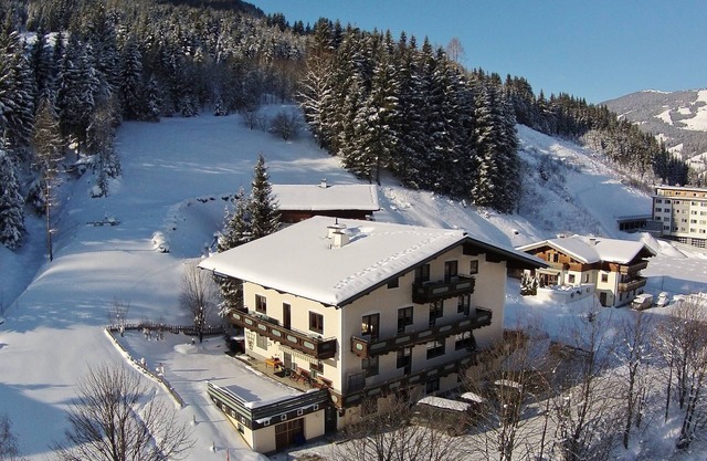Apartment with balcony and ski storage
