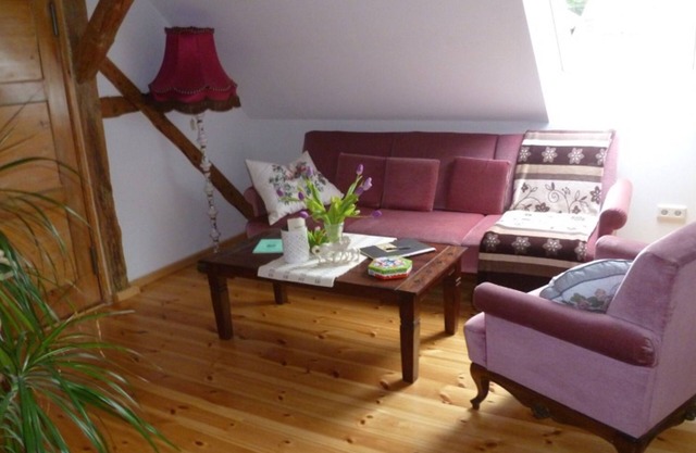 Apartment 'Auszeit Landleben' with Shared Terrace, Shared Garden and Wi-Fi
