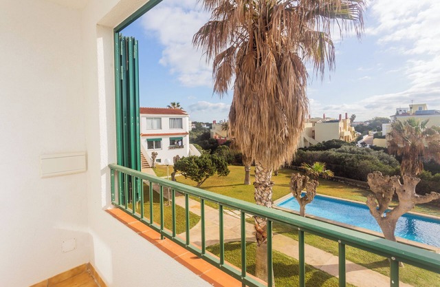 Apartment Cala en Forcat 36 with Balcony & Shared Pool