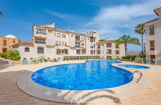 Apartment FR D233 Albir with Pool, Wi-Fi & A/C