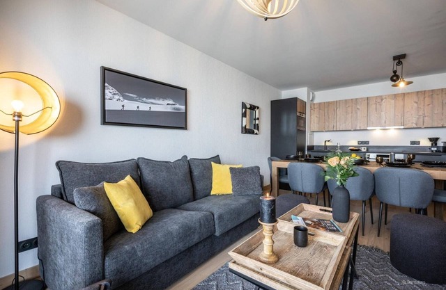 Apartment in Fornelet with Ski-In/Ski-Out Access
