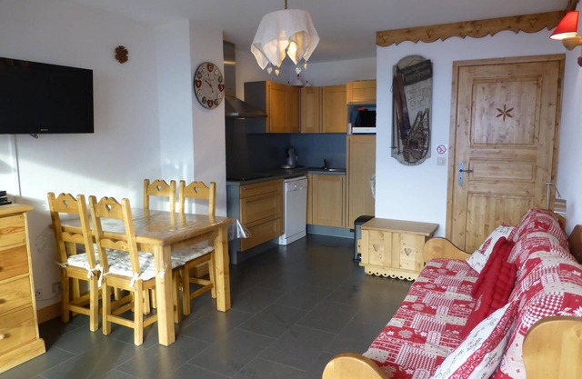 APARTMENT south at the foot of the slopes 4 pers. 32 m²- WIFI-Beau Soleil - SATURDAY to SATURDAY