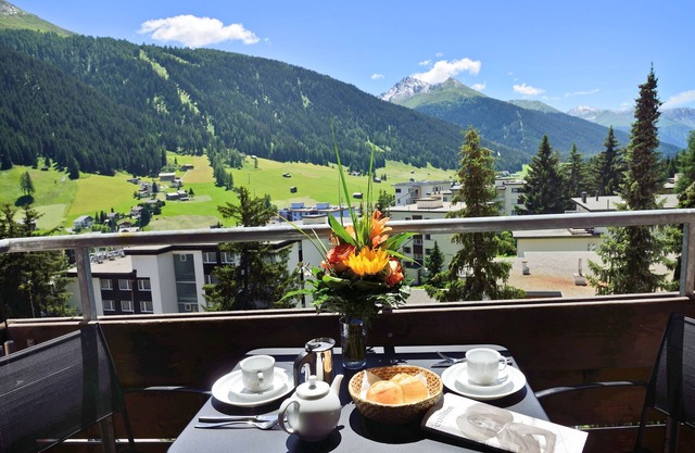 Apartment with a fantastic mountain view, qiet, sunny, central