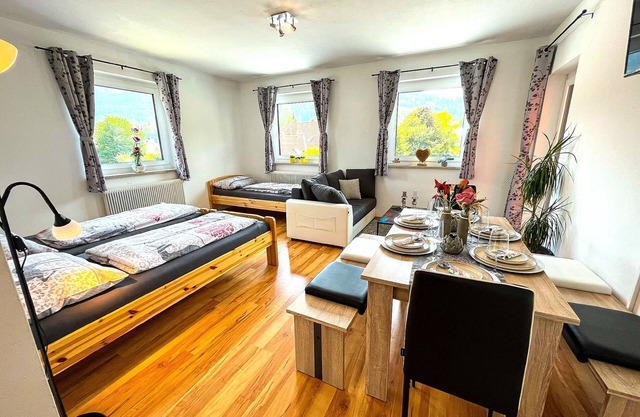 Apartment with balcony and wonderful mountain views