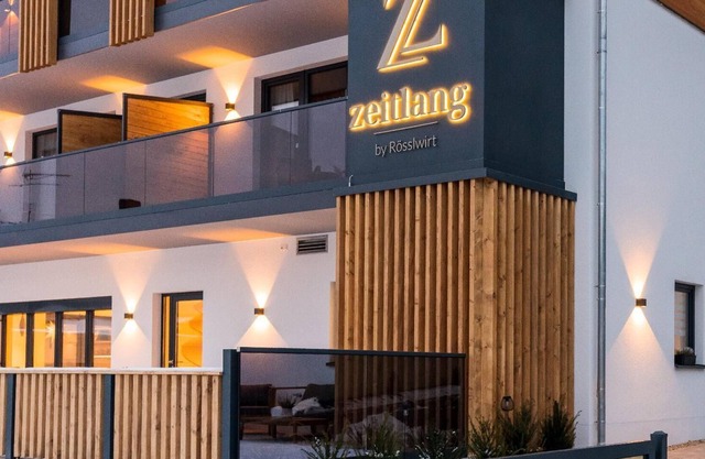 Apartment with panoramic sauna