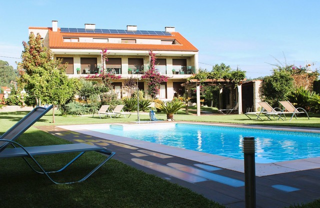 Apartments "As Lagoas" - overlooking the pool and the garden