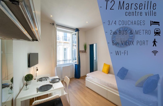 Appartement au cœur de Marseille Vieux Port