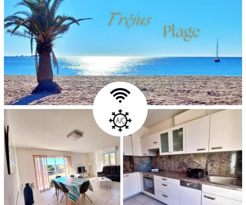 Appartement T4 92M2 pour 6 pers à 400m de la plage