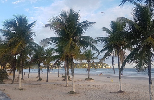 Apt. comfortable, well located 100mts from Enseada-Guarujá Beach