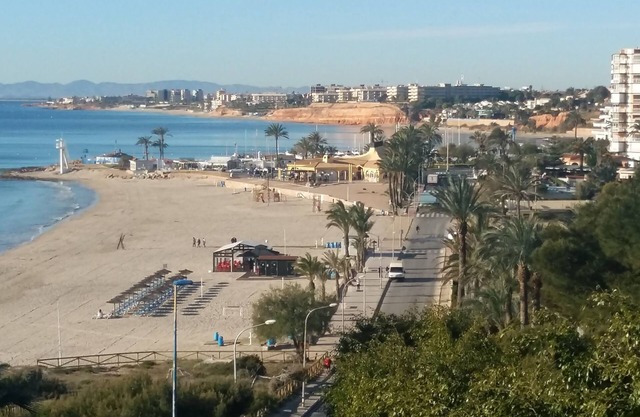 Apt. Two rooms in urbanization with direct access to two beaches. A. A.