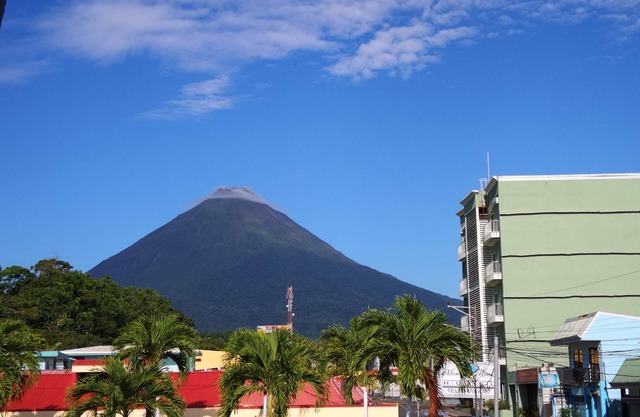 Arenal volcano quiet space