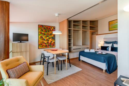 Artistic Studio with Terrace in Foz by HostWise