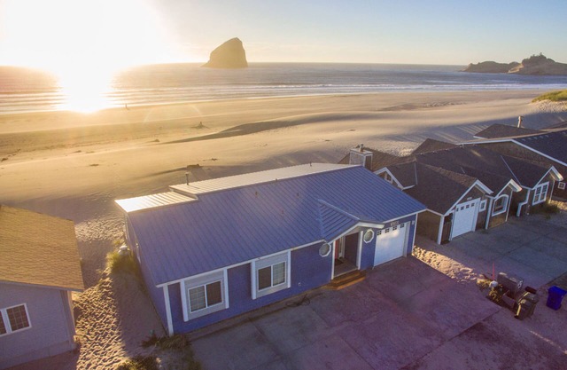 At Last #112 - Oceanfront home, direct beach access, wall of windows.