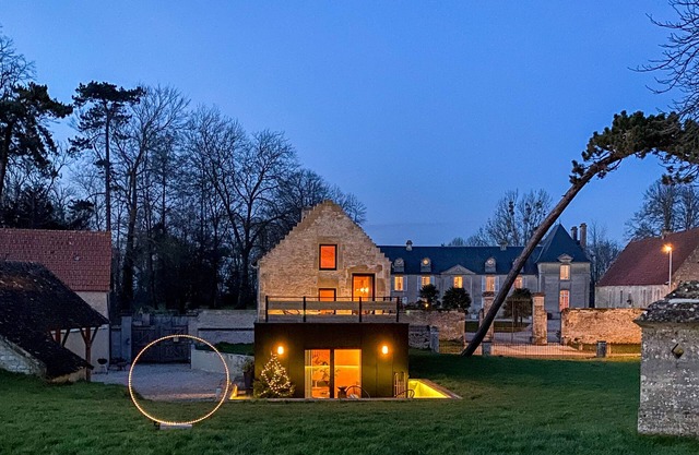 Au vert l'annexe-Cottage-Deluxe-Ensuite with Bath-Garden view