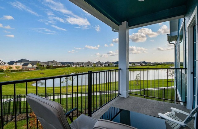 Balcony with Serene Waterfront Views