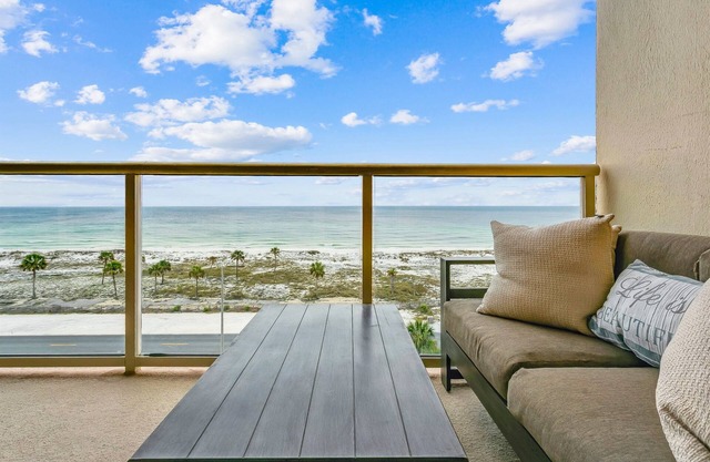 BEACH FRONT with VIEWS 2 Bedroom 2 Bath Condo w/Pool, Tennis Court