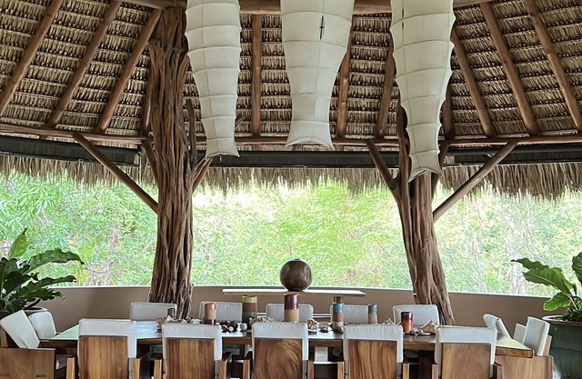 Beachfront tropical home with a jungle spirit and a sense of place.