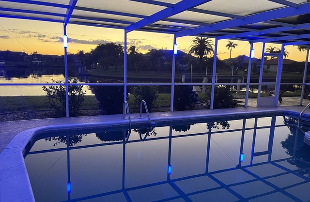 Beautiful canal home in highly desired neighborhood.