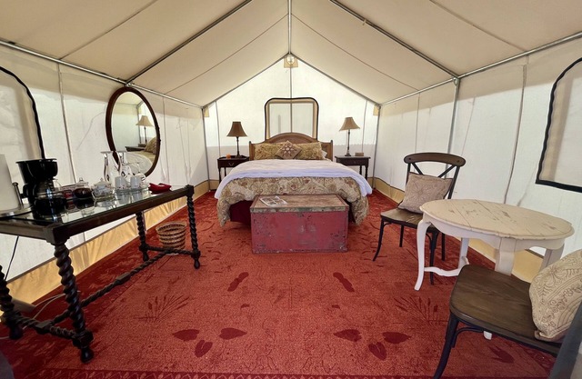 Beautiful Glamping Tent at Zenzen Gardens