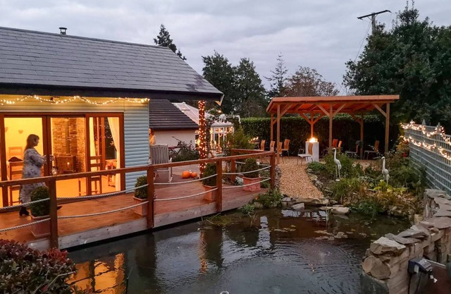 Beautiful holiday home close to Strangford Lough with fabulous private hot tub.