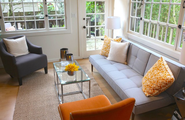 Beautiful, modern 1br garden space and central location