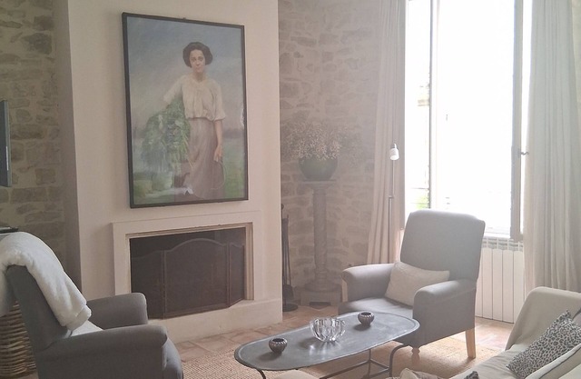 beautiful village stone house, designed and furnished to a very high standard