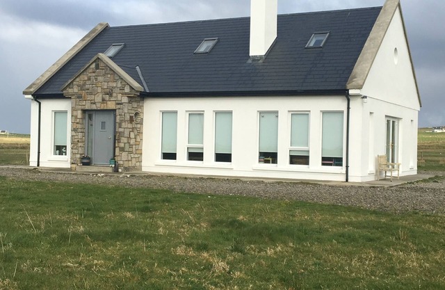 Beautiful well equipped house overlooking the sea